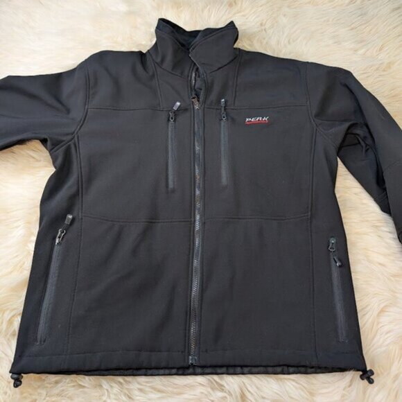 R&D by Peak Performance Black Softshell Jacket with Goretex Windstopper Size S - Picture 2 of 8